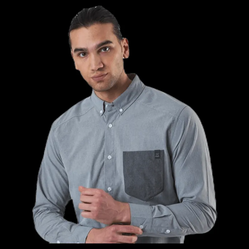Haglöfs Vejan LS Shirt Grey Grå Hot