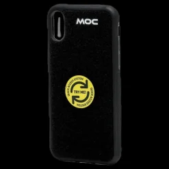 MOC Velcro Case iPhone X Black Black Svart Sale