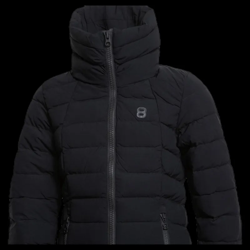 8848 Altitude Velvet Junior Parka Black Svart Online