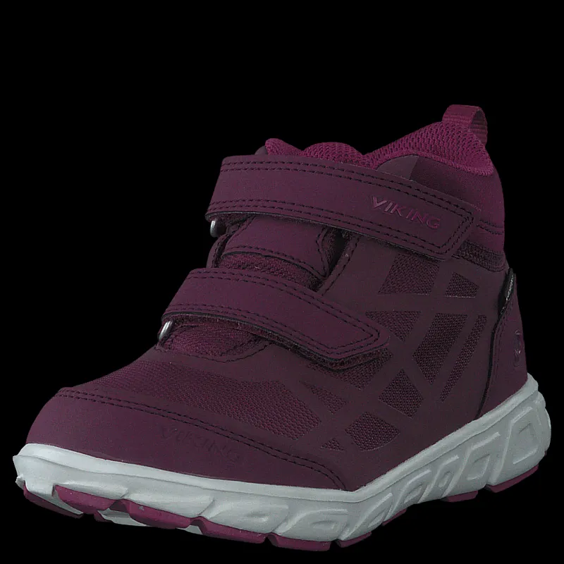 Viking Veme Reflex Mid GTX 2V Dark Pink/Fuchsia Lila