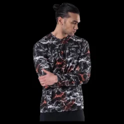 Craft Vent Mesh LS Tee Patterned/Black Mönstrad och Svart Hot
