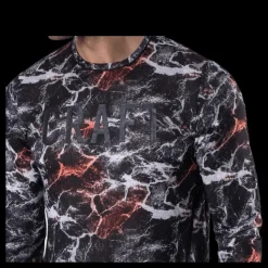Craft Vent Mesh LS Tee Patterned/Black Mönstrad och Svart Hot