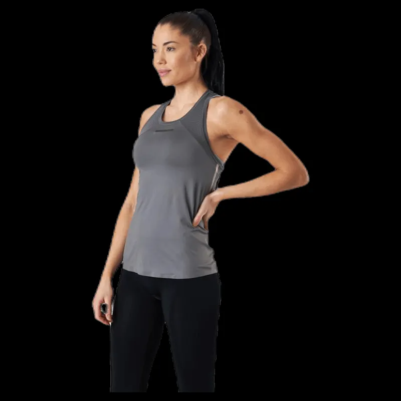 Online Craft Vent Mesh Singlet Grey Grå