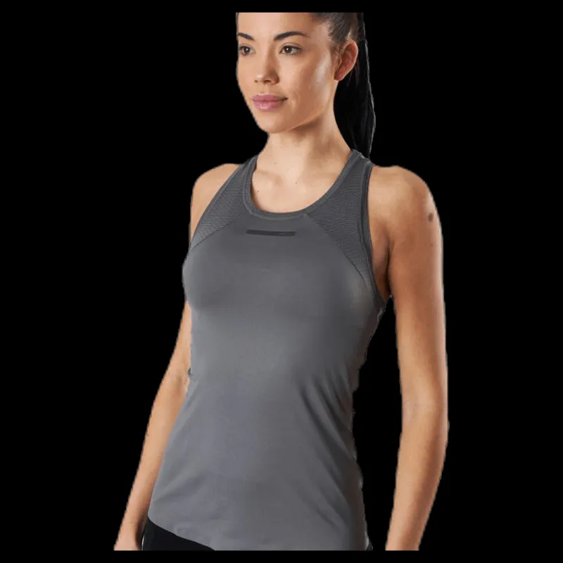 Online Craft Vent Mesh Singlet Grey Grå