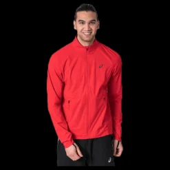 Online ASICS Ventilate Jacket Red Röd