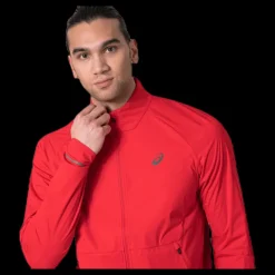 Online ASICS Ventilate Jacket Red Röd