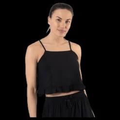 Discount Only Vera Life Beach Top Black Svart
