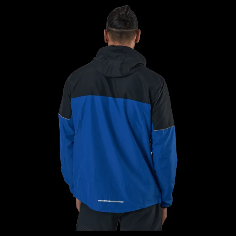 Endurance Verbol M Running Jacket W/hood Deep Ocean Blå Online