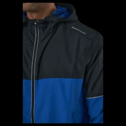 Endurance Verbol M Running Jacket W/hood Deep Ocean Blå Online