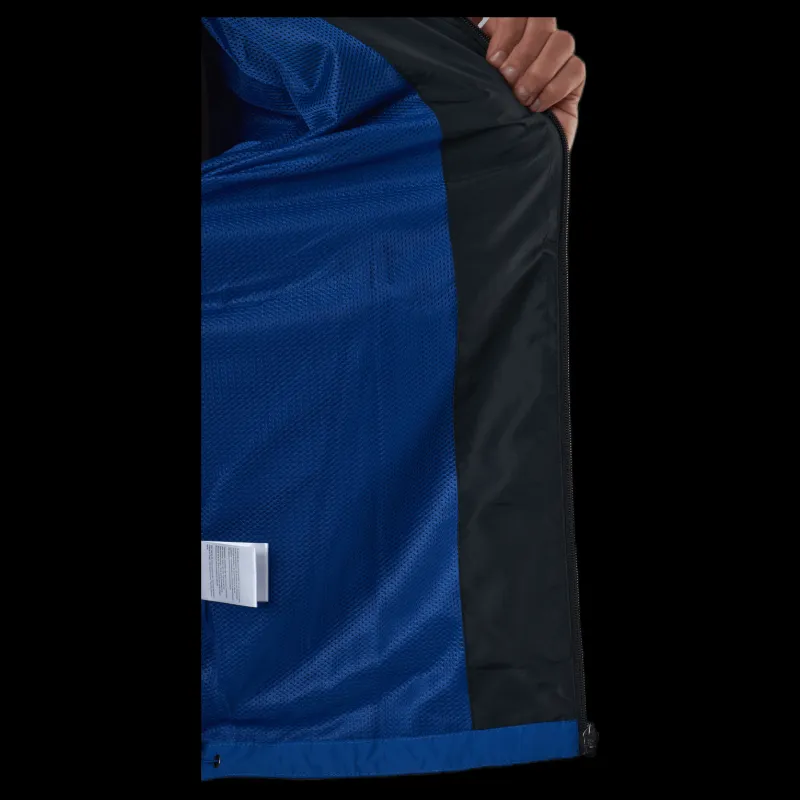 Endurance Verbol M Running Jacket W/hood Deep Ocean Blå Online