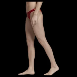 New adidas Vfa Swim Bottom Patterned/Red Beige
