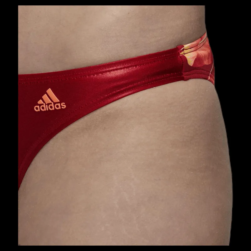 New adidas Vfa Swim Bottom Patterned/Red Beige