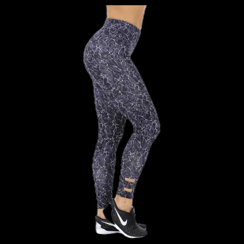 Hot Craft Vibe Tights Blue/Grey Blå och Grå
