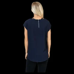 Sale Only Vic S/S Solid Top Blue Blå