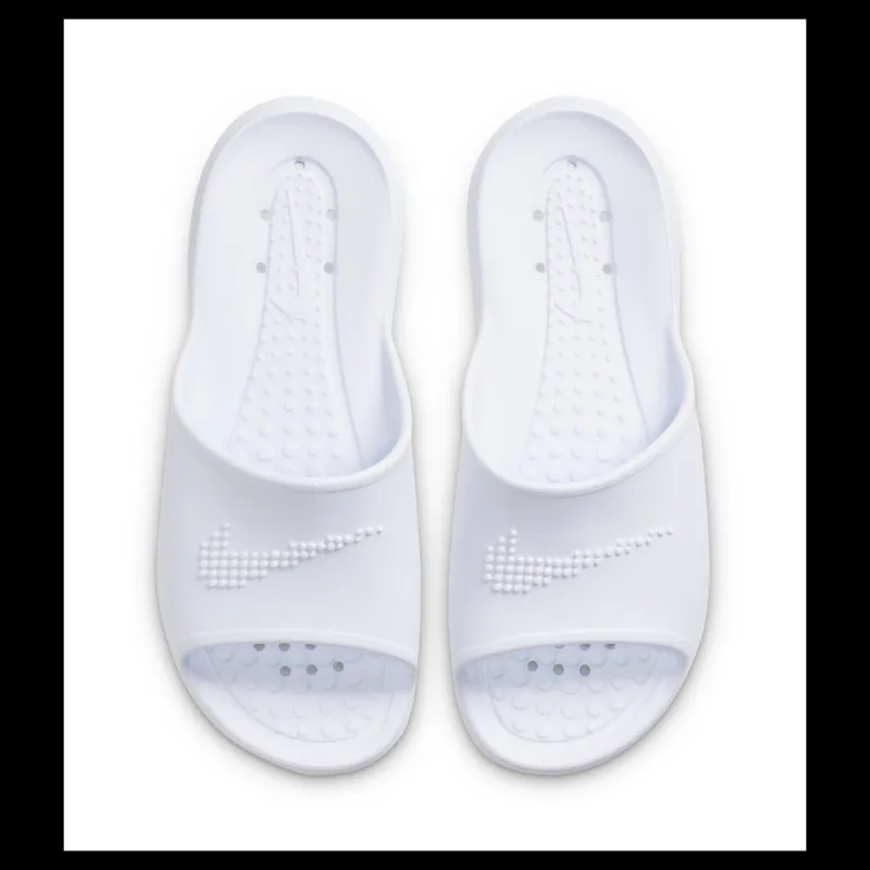 Nike Victori One Women's Shower Slides WHITE/WHITE-WHITE Vit Clearance