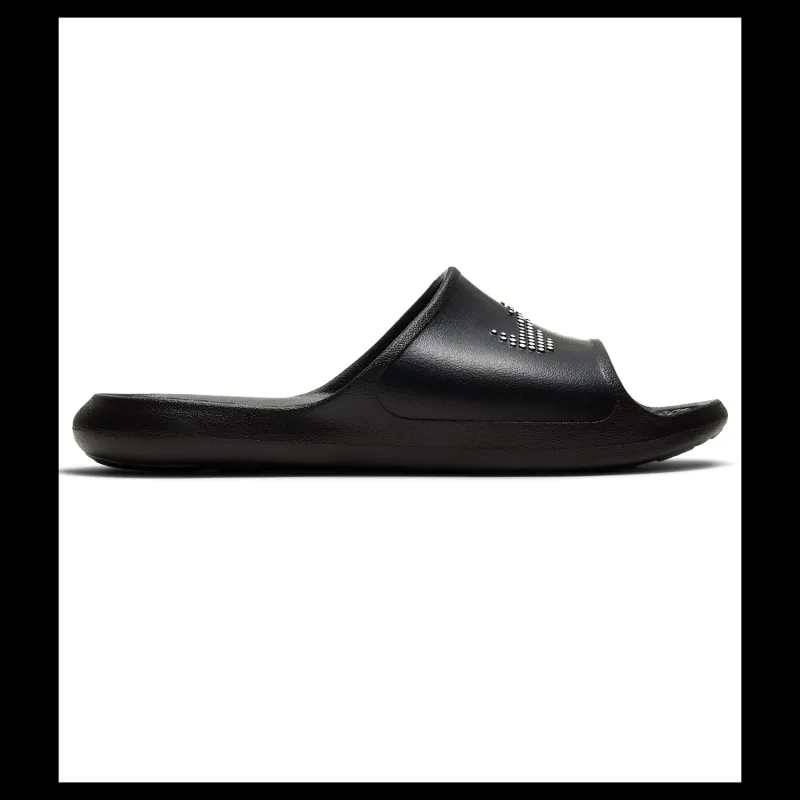 Discount Nike Victori One Women's Shower Slides BLACK/WHITE-BLACK Svart