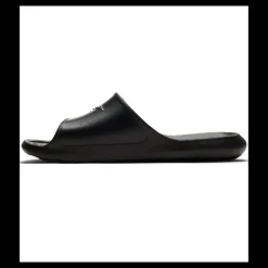 Discount Nike Victori One Women's Shower Slides BLACK/WHITE-BLACK Svart