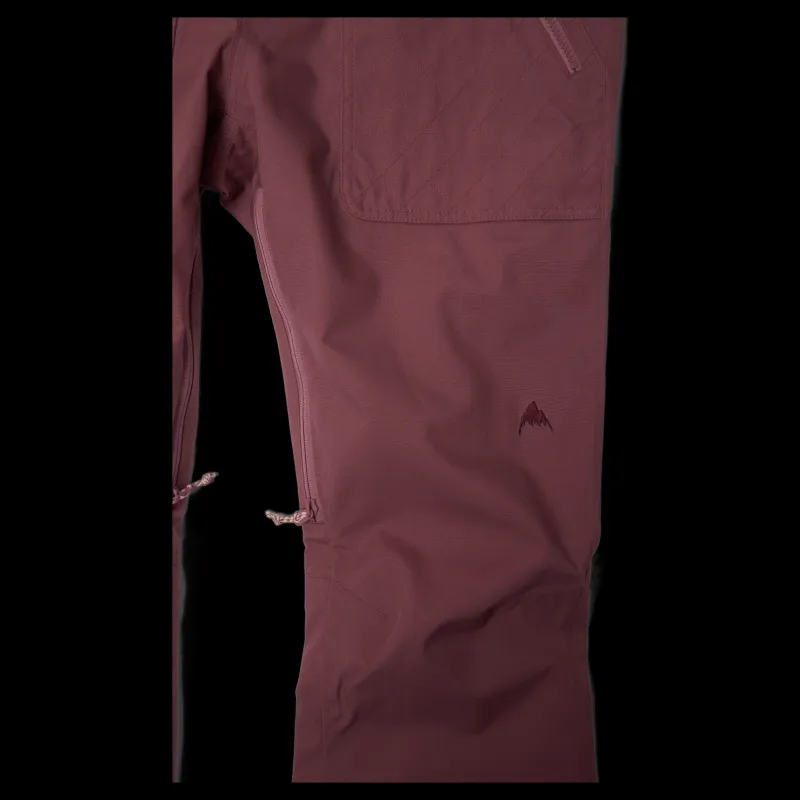 Best Burton Vida Pant Red Röd