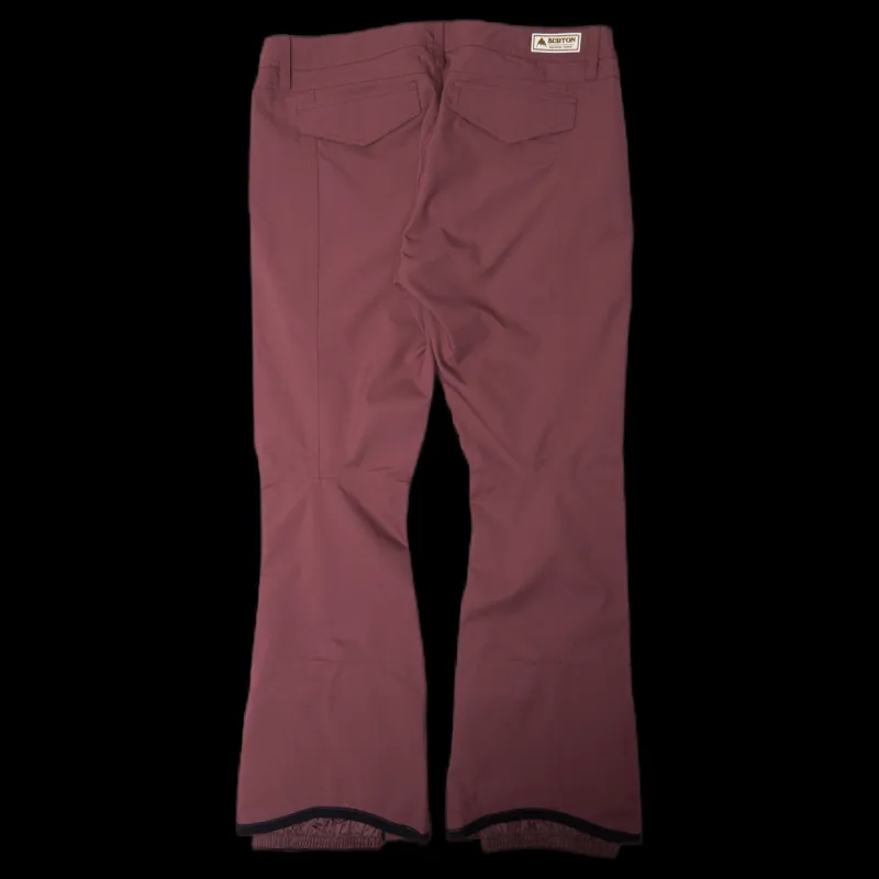 Best Burton Vida Pant Red Röd