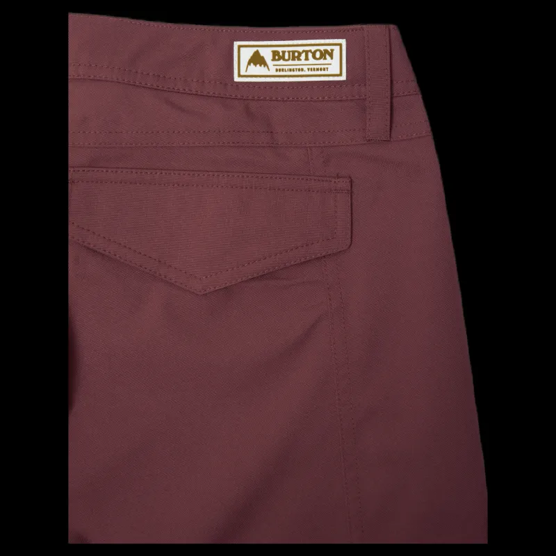 Best Burton Vida Pant Red Röd