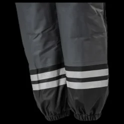 Outlet Lindberg Vik Fleece Lined Rain Pants Black Svart