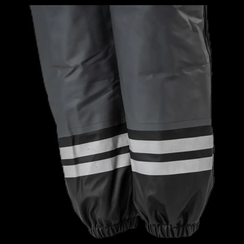 Outlet Lindberg Vik Fleece Lined Rain Pants Black Svart