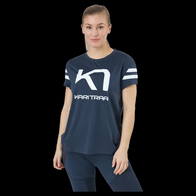 Discount Kari Traa Vilde Tee Marin Blå