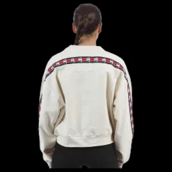 Online Svea Violet Zip Sweat White Vit