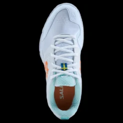 Salming Viper 5 Shoe Women White/paleblue Vit Outlet