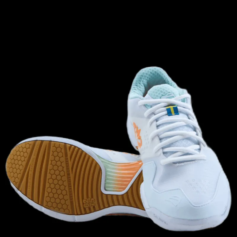 Salming Viper 5 Shoe Women White/paleblue Vit Outlet