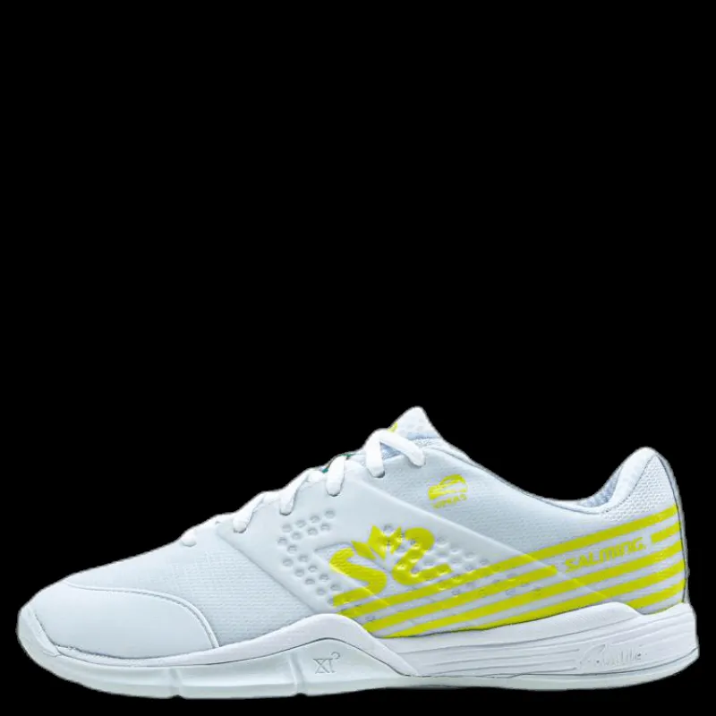 Clearance Salming Viper 5 White/Green Vit och Grön