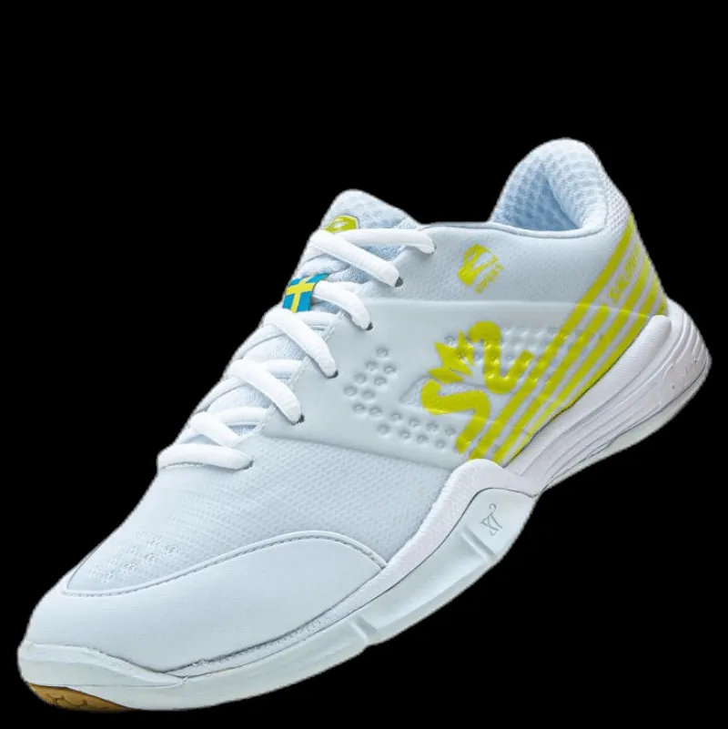 Clearance Salming Viper 5 White/Green Vit och Grön