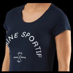 Marine Visalia T-Shirt Blue Blå