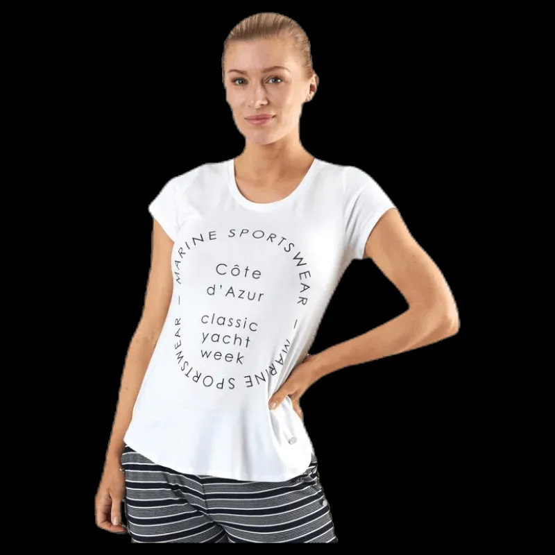 Marine Visalia T-Shirt White Vit