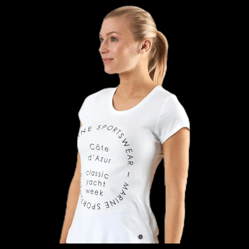 Marine Visalia T-Shirt White Vit