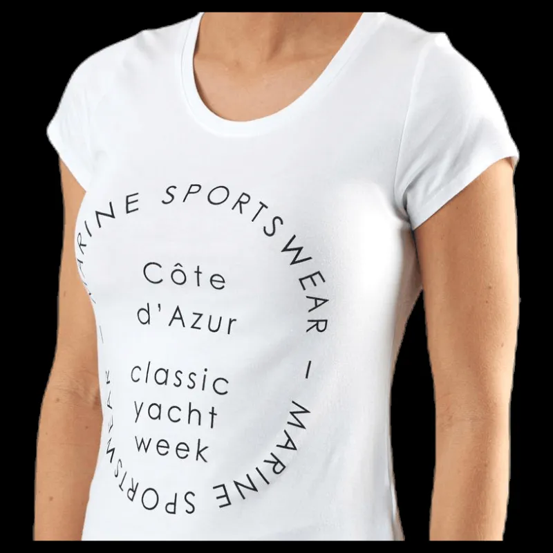 Marine Visalia T-Shirt White Vit
