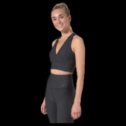 BLACC Vision Rib Bra Black Svart Outlet