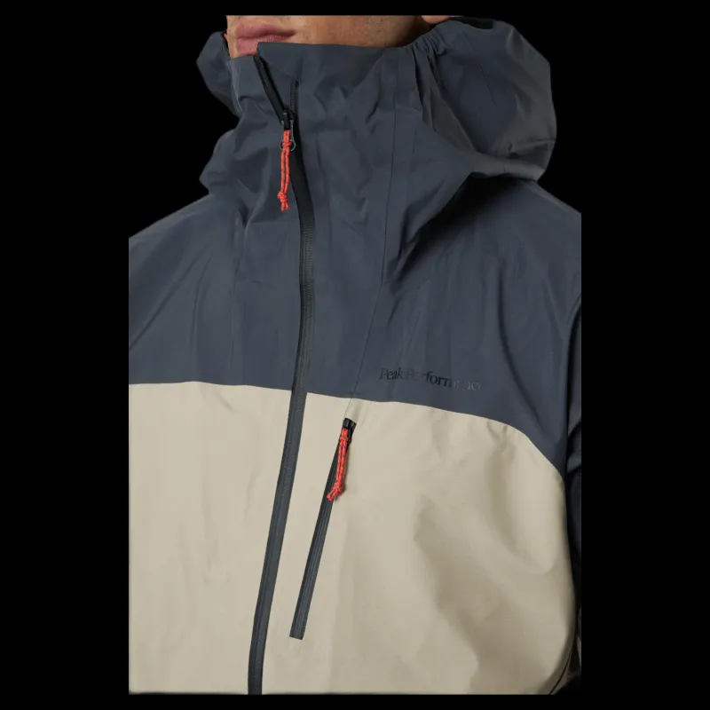 Peak Performance Vislight C Jacket Beige/Red Beige och Röd Discount