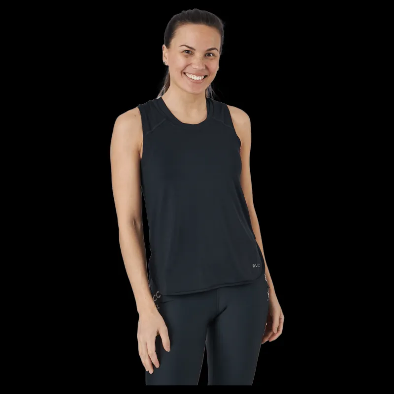 BLACC Vitality Tank Top Black Svart Outlet