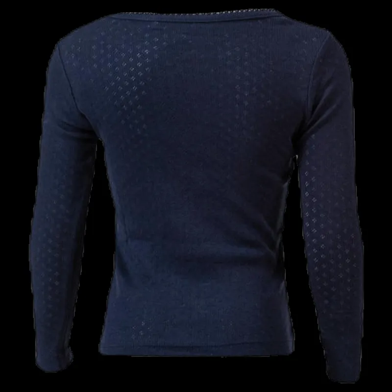 Outlet Name It Vitte Ls Xsl Top M Blue Blå