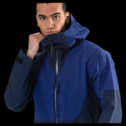 Online Peak Performance Volcan 3-Layer Jacket Blue Blå