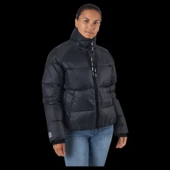 Svea Volume Puffer Jacket Black Clearance