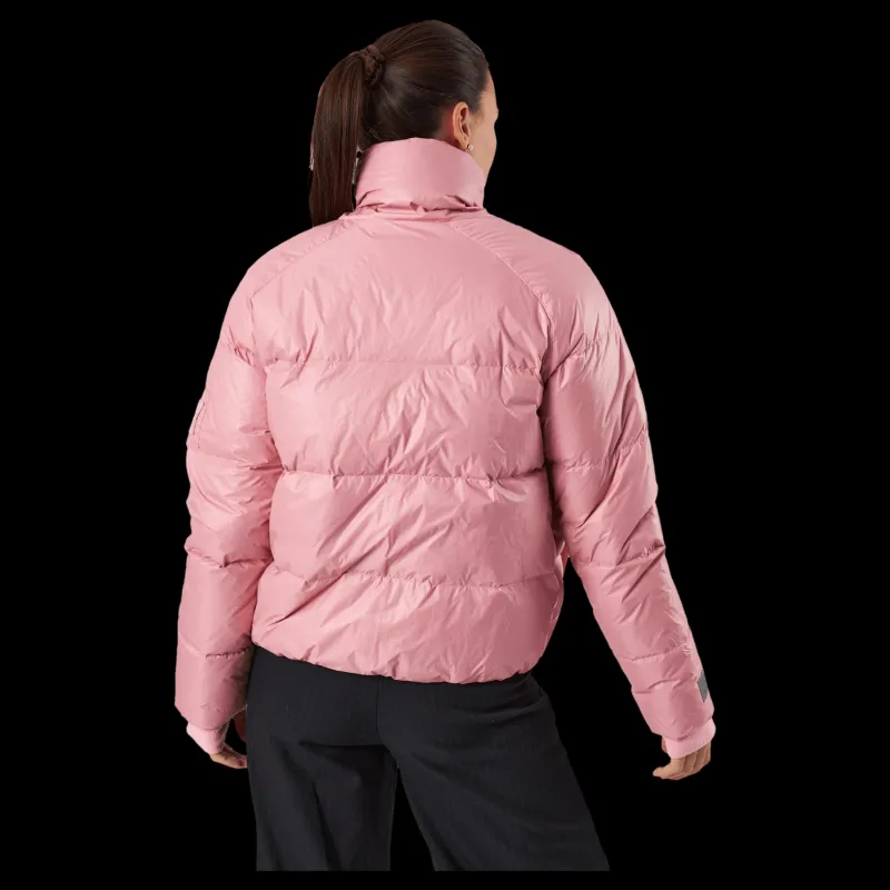Svea Volume Puffer Jacket Pink Edge