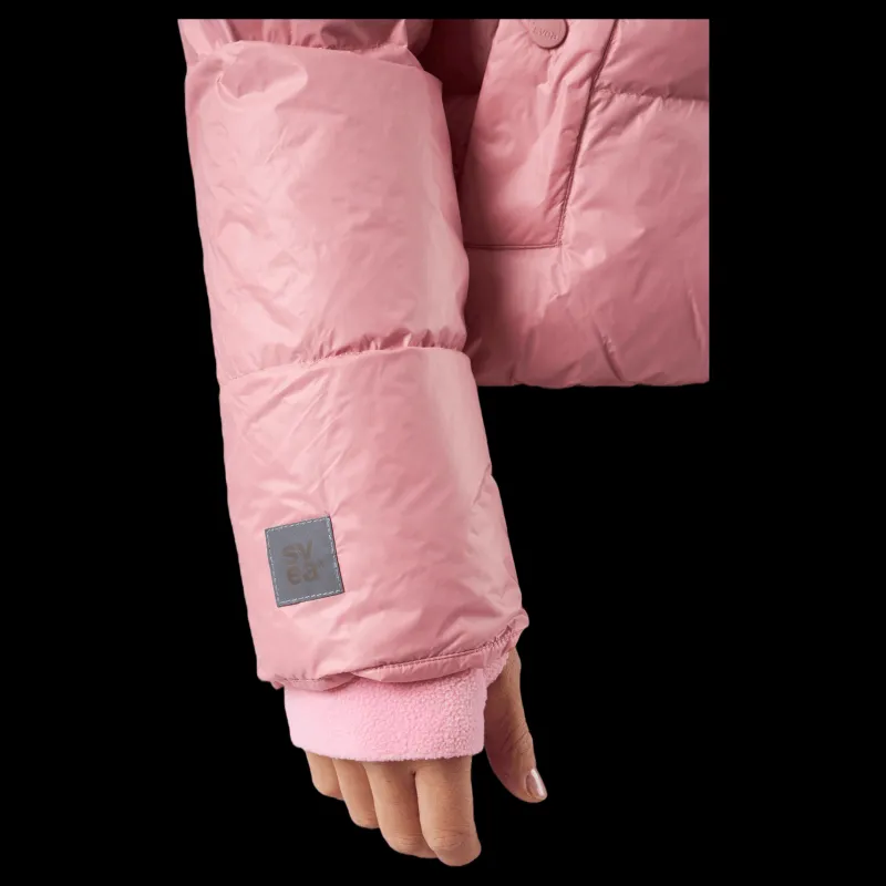 Svea Volume Puffer Jacket Pink Edge