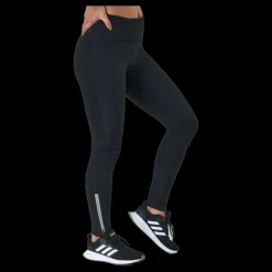 adidas W Agravic Techfit Tight Black / White Svart Best