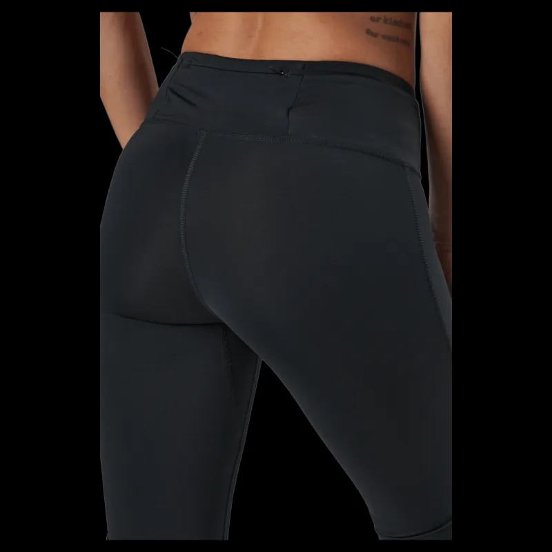 adidas W Agravic Techfit Tight Black / White Svart Best