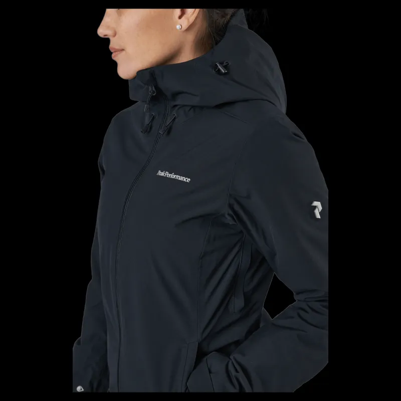 Peak Performance W Anima Jacket Black Svart Outlet