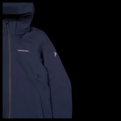 Peak Performance W Anima Jacket Blue Shadow Blå
