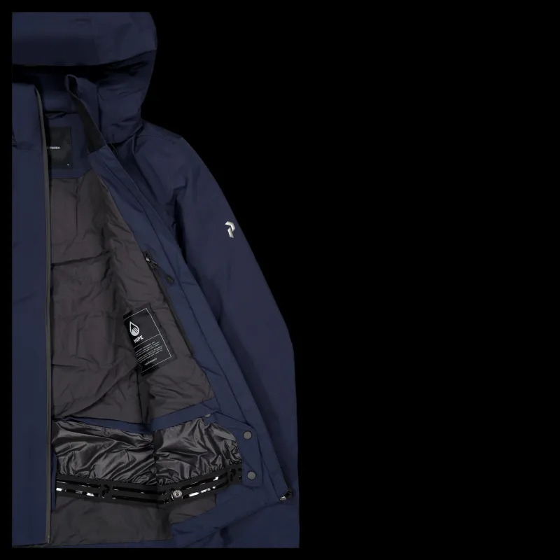 Peak Performance W Anima Jacket Blue Shadow Blå