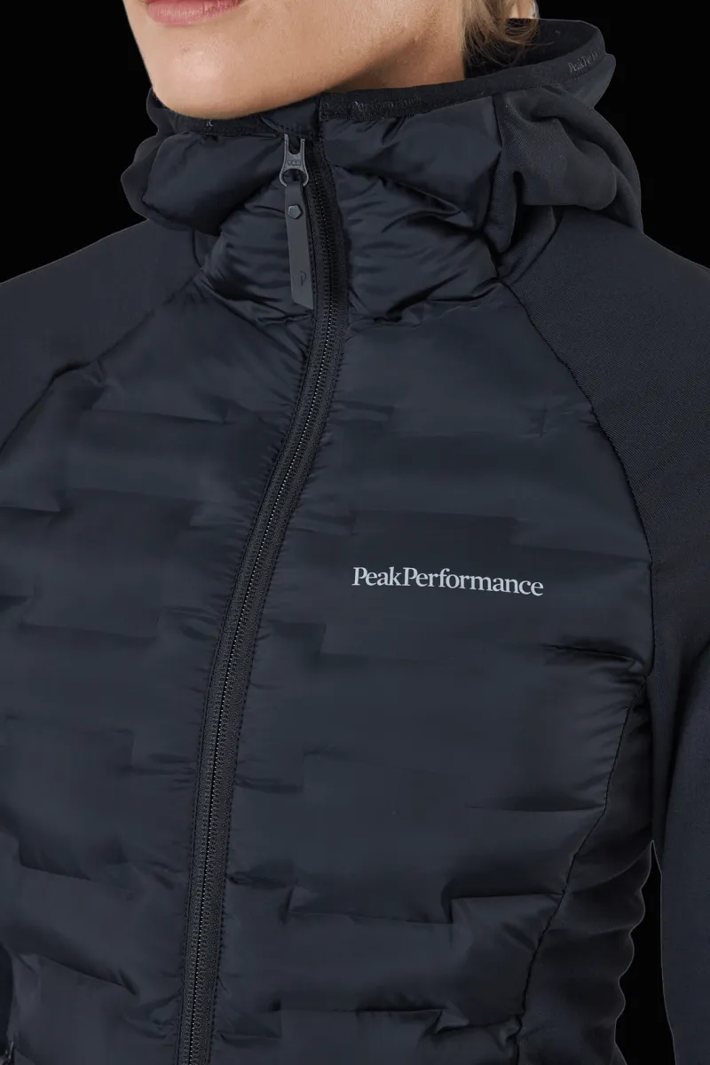 Sale Peak Performance W Argon Hybrid Hood Black Svart